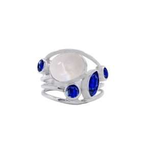 Luna Ring Rainbow Stone - 81448