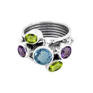 Luna Ring Gem Stones - 81412