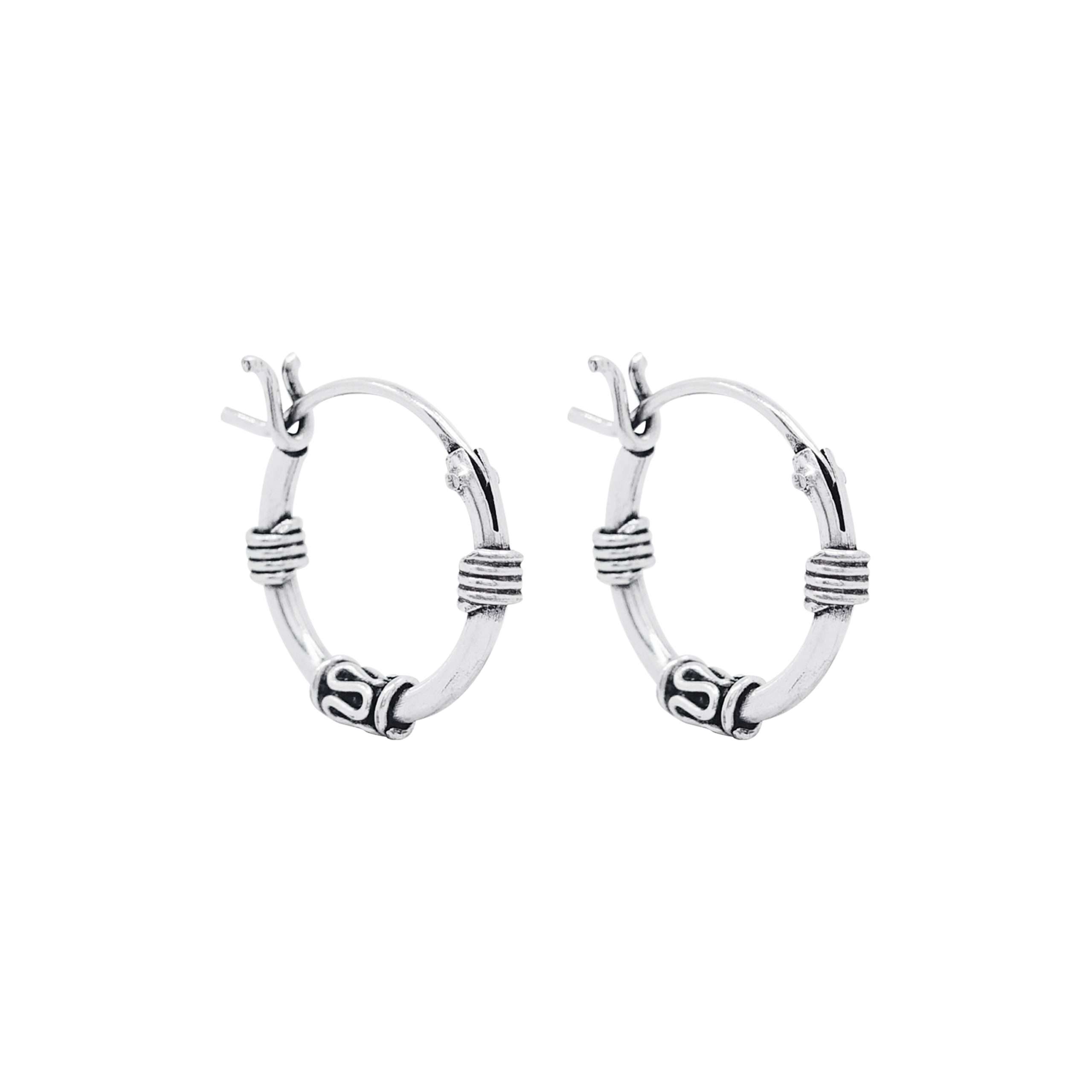22038<br>hoop Bali loop & wire tiny - Image 1