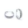 Close-Out-22237<br>earring Bali hoop w/ dots - Thumbnail Image 2