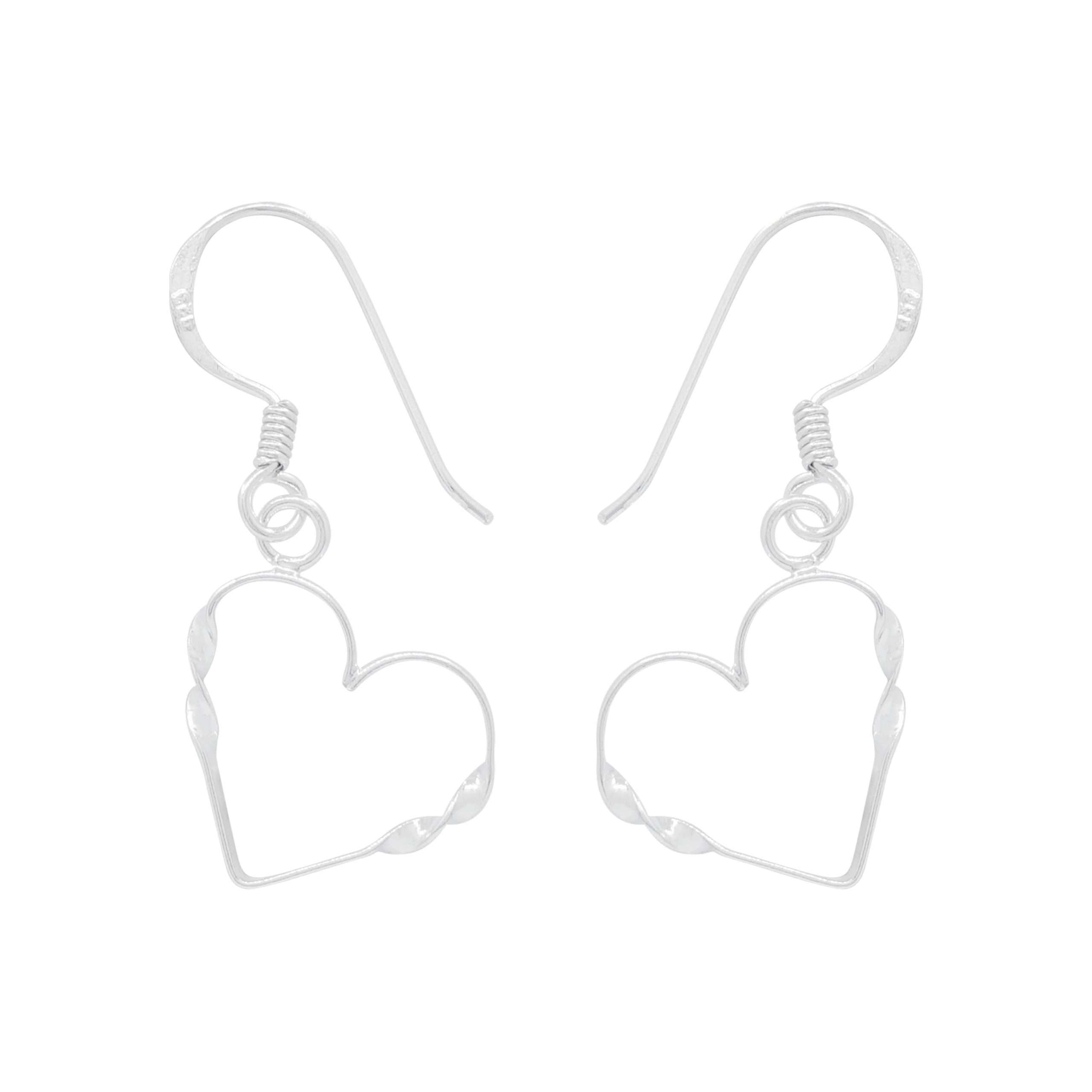 23446<br>earring fancy heart - Image 2