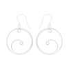Close-Out-23868<br>earring swirl in circle - Thumbnail Image 1