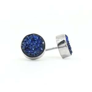 Earstud Druzy