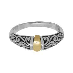 Ring Gold Accents