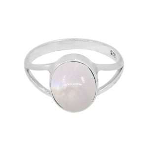 Ring Rainbow Moonstone