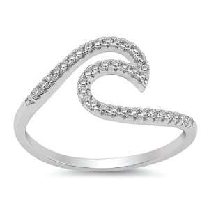 Rhodium Plated Rings