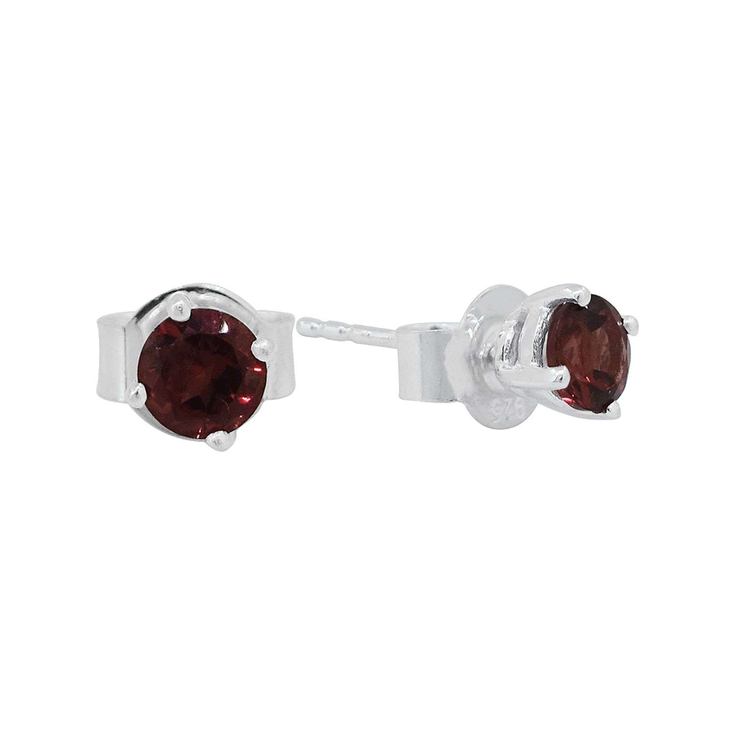 20144<br>ear stud 4mm round - Image 4