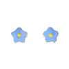 23146 <br> RP ear stud enamel flower 3 pairs - white, pink, blue - Thumbnail Image 9