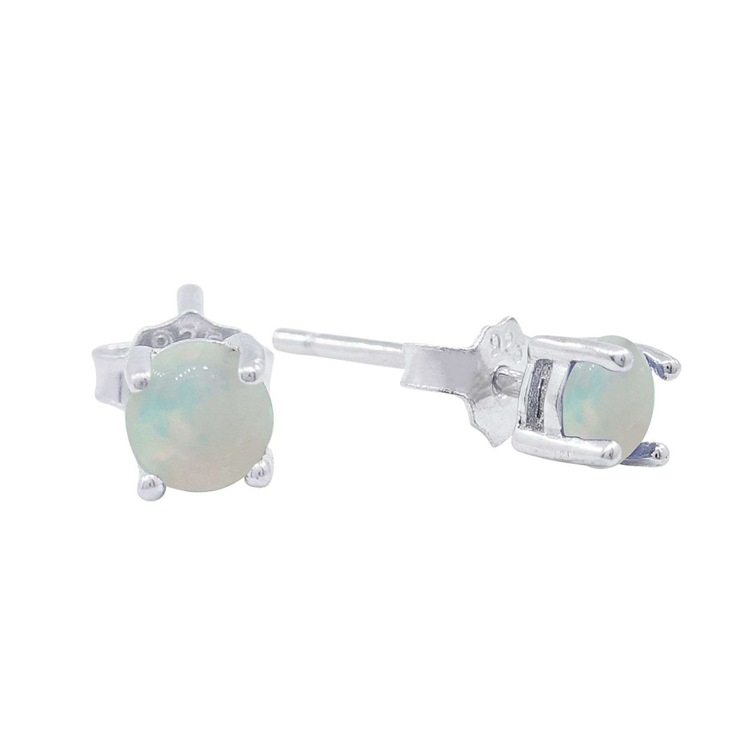 23564<br>ear stud Opal prongs sm - Image 1