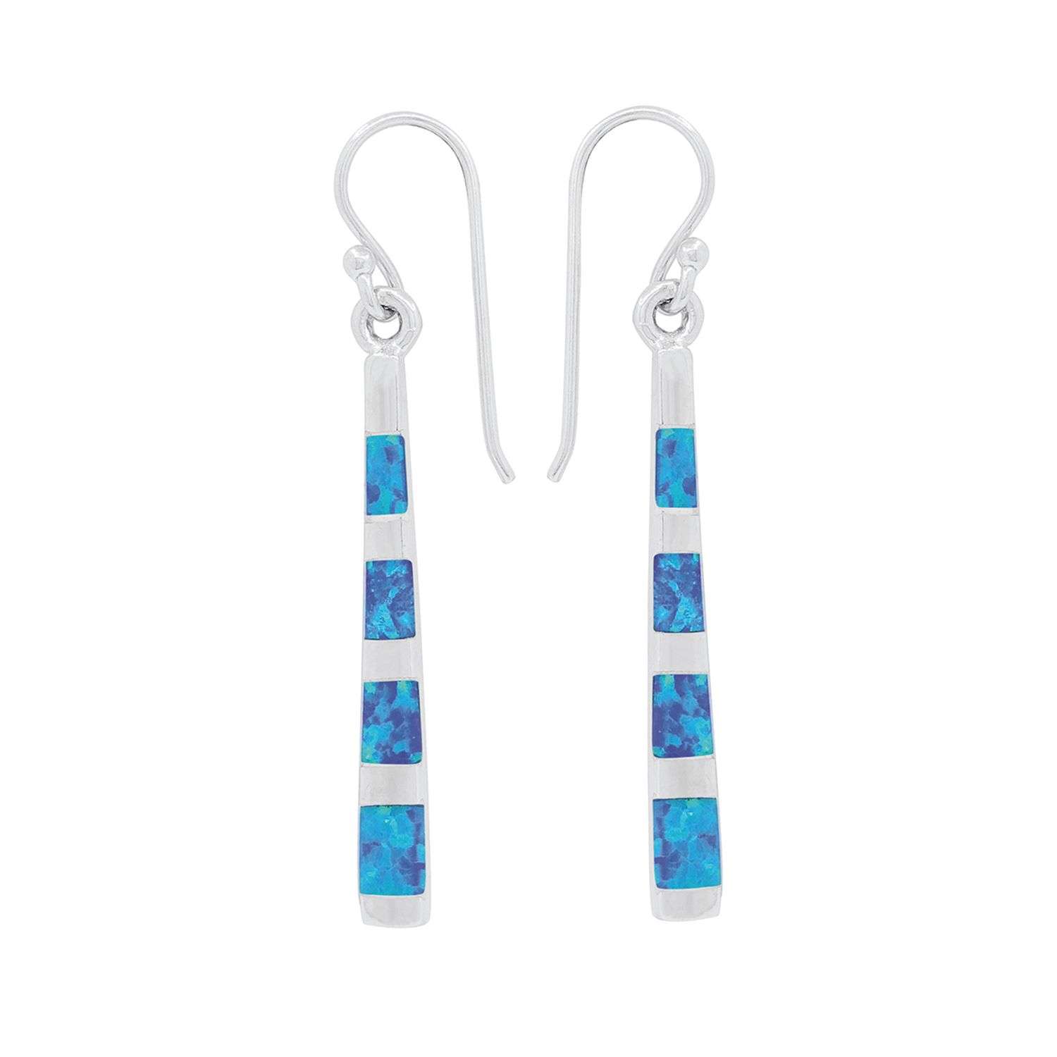 23589-bl<br>earring striped Opal - Image 1