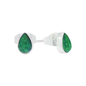 Close-Out-23596<br>ear stud Opal pear