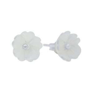 26226<br>ear stud sm carved shell flower