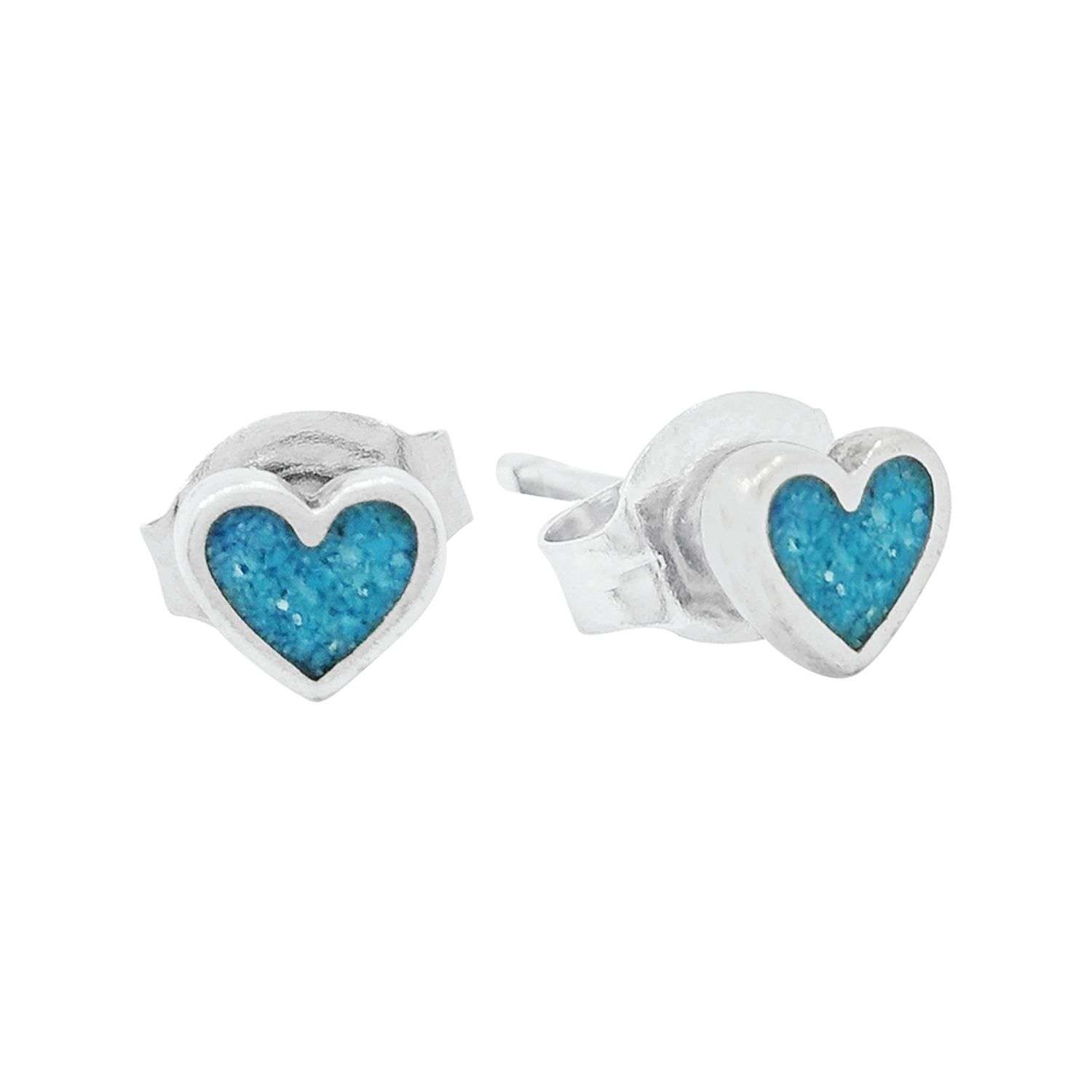 26321<br>ear stud heart TUQ - Image 1