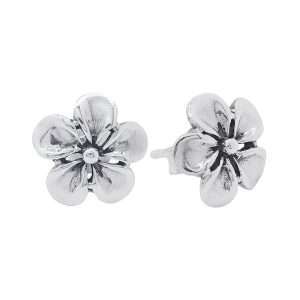 26400<br>ear stud 5 petal flower