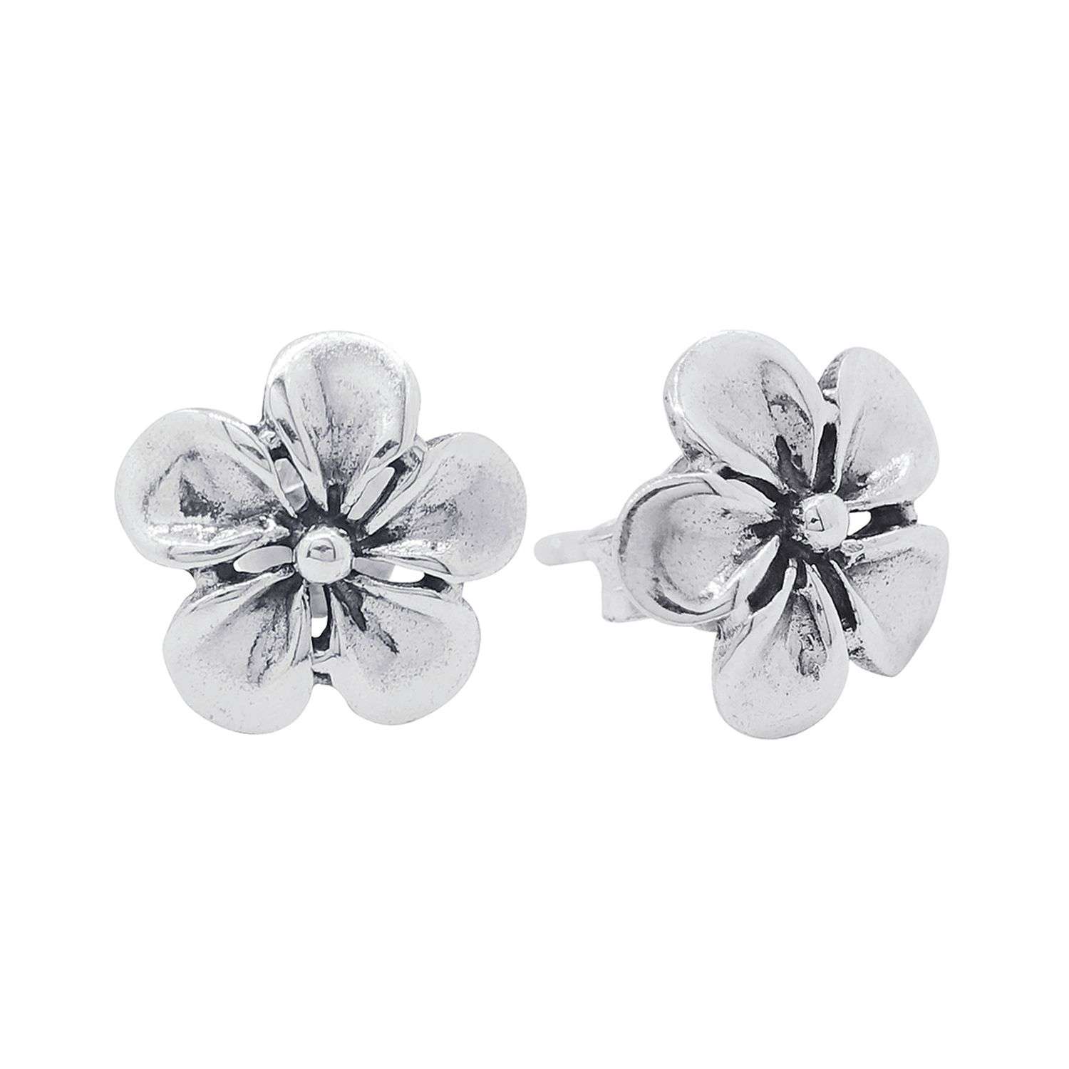26400<br>ear stud 5 petal flower - Image 1