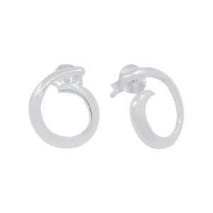 Close-Out-26504<br>ear stud abstract circle