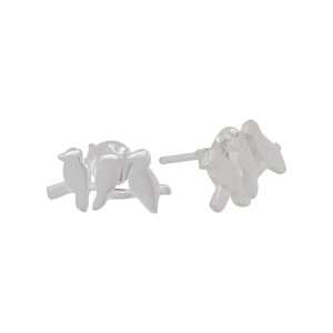 Close-Out-26621<br>ear stud 3 birds on a wire
