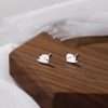 Close-Out-27284 <br> ear stud friendly ghost .925 RP - Thumbnail Image 3