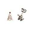 Close-Out-27288 <br> ear stud tree n reindeer .925 RP - Thumbnail Image 3