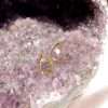 92143 <br> ear stud wide curved teardrop .925 Gold Plated - Thumbnail Image 2