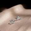 23121 <br> ear stud sailors knot .925 RP - Thumbnail Image 2