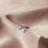 23145 <br> ear stud beaded mini cross .925  RP - Thumbnail Image 2