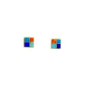 Inlay E-0644S<br>ear stud Inlay diamond