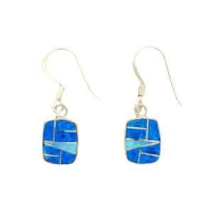 Inlay E-2072S<br>earring Inlay short rectangle