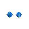 Inlay E-2263S-post <br> earring inlay diamond-post - Thumbnail Image 6
