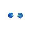 Inlay E-2270S-post <br> earring inlay pentagon-post - Thumbnail Image 6