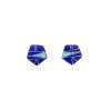Inlay E-2270S-post <br> earring inlay pentagon-post - Thumbnail Image 5