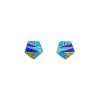 Inlay E-2270S-post <br> earring inlay pentagon-post - Thumbnail Image 1
