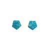 Inlay E-2270S-post <br> earring inlay pentagon-post - Thumbnail Image 2