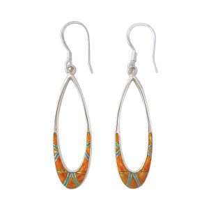 Inlay E-2300S<br>earring Inlay open teardrop