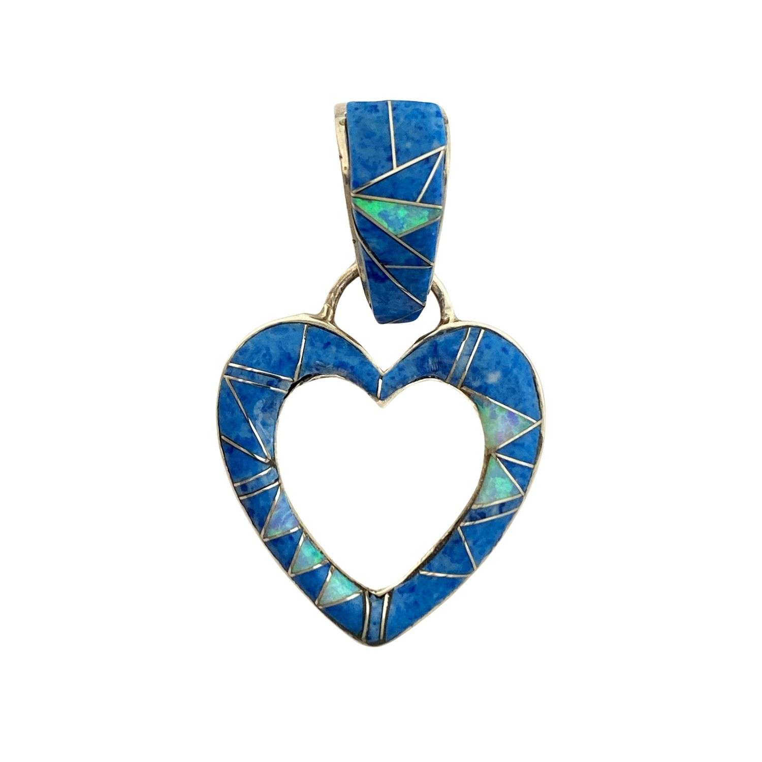 Inlay P-2165S<br>pendant Inlay heart - Image 6