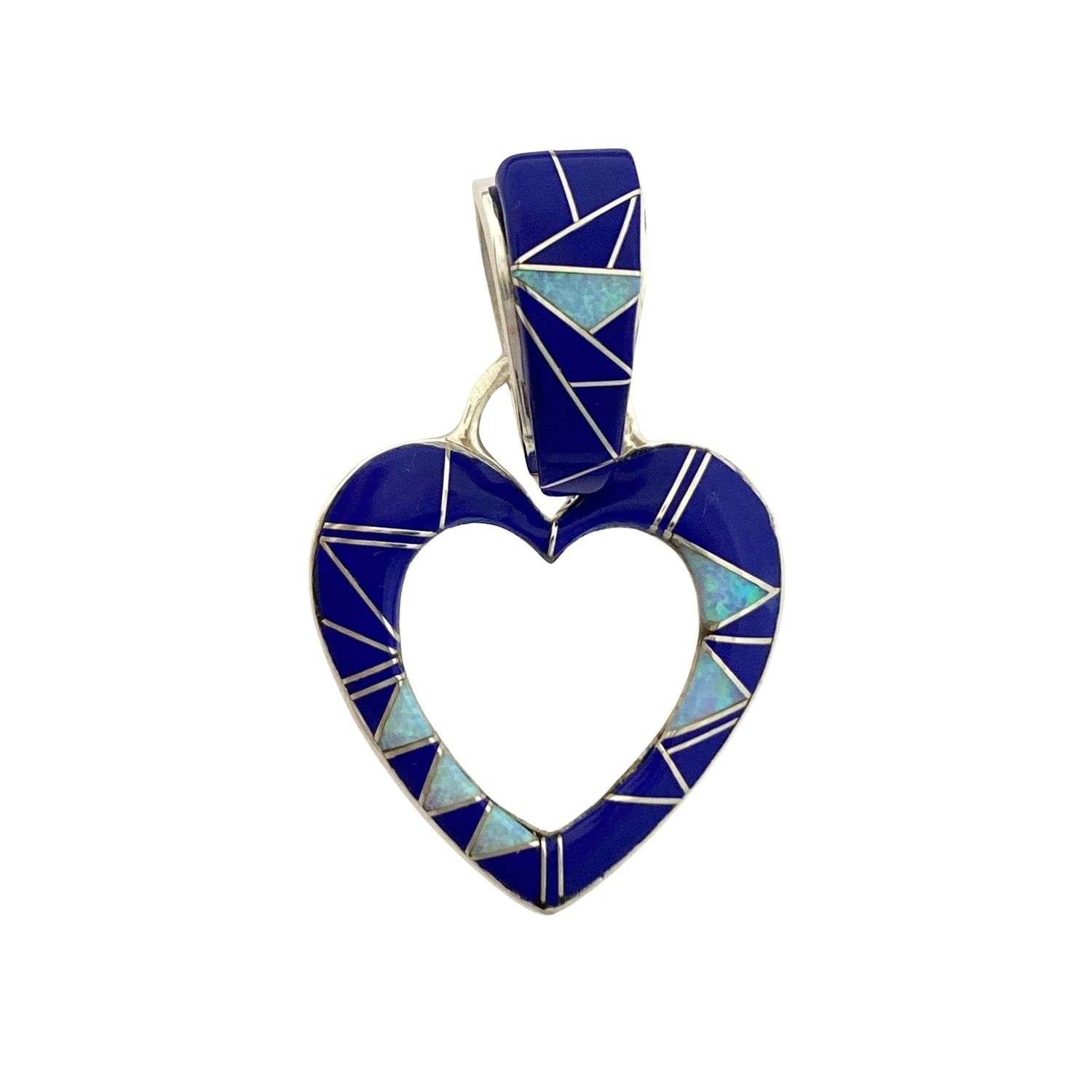 Inlay P-2165S<br>pendant Inlay heart - Image 5