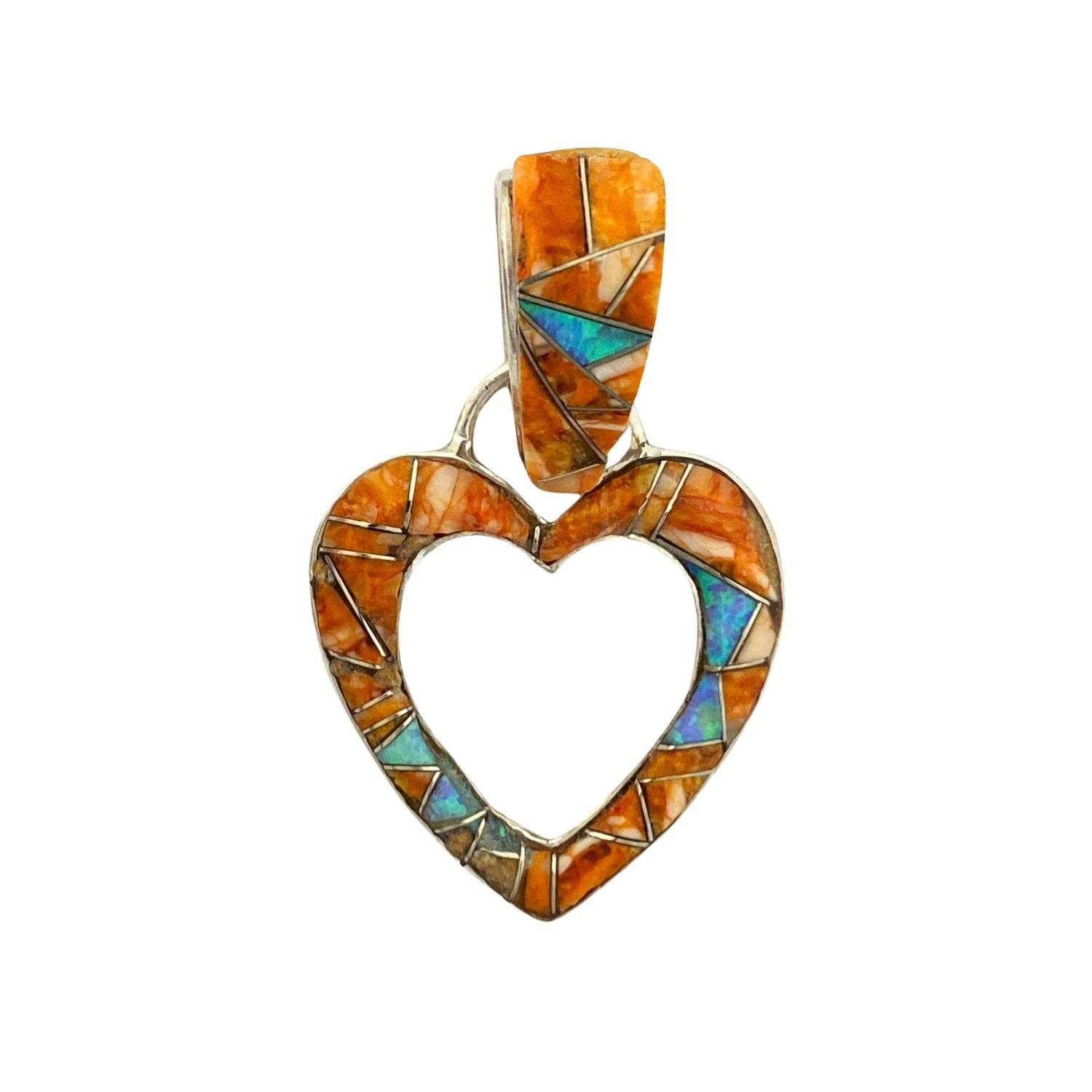 Inlay P-2165S<br>pendant Inlay heart - Image 3