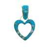 Inlay P-2165S<br>pendant Inlay heart - Thumbnail Image 2