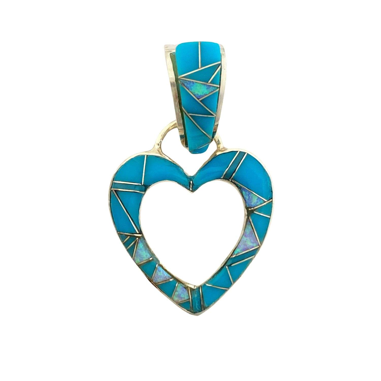 Inlay P-2165S<br>pendant Inlay heart - Image 2