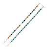Inlay B-0207S <br> Sterling bracelet Inlay rectangular links, hinged - Thumbnail Image 3