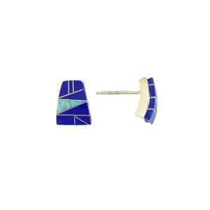 Inlay E-0366S<br>earring Inlay post tapered square