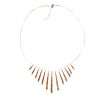Inlay N-0904 <br> Sterling necklace inlay sticks 1-sided - Thumbnail Image 2