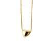 95232 <br> necklace mini heart .925 goldplated - Thumbnail Image 1