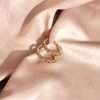 92231 <br> earring C shape  w/ colorful asst shape CZ's - Thumbnail Image 3