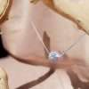 Close-Out-57258 <br> necklace CZ disco ball 8mm 16"+2" ext .925 RP - Thumbnail Image 3