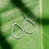 26108 <br> earring beaded teardrop - Thumbnail Image 3