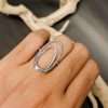 10911 <br> ring double circle - Thumbnail Image 4