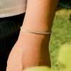 Close-Out-94989 <br> bracelet CZ tennis bracelet 19cm .925 goldplated - Thumbnail Image 2