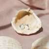 Close-Out-25446 <br> ear stud MOP teardrop .925 - Thumbnail Image 3