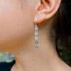 26111 <br> earring dangling discs - Thumbnail Image 2